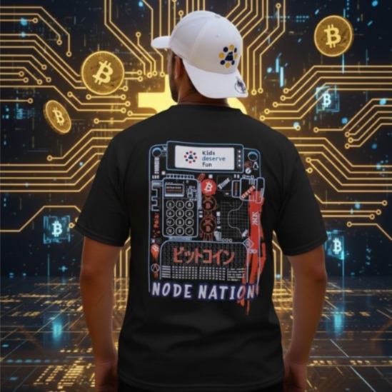 Camisa Node Nation Negra